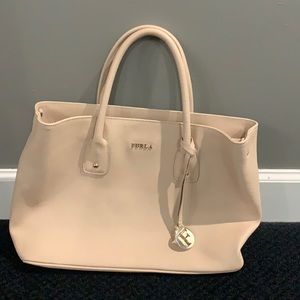 Nude Furla Small Tote